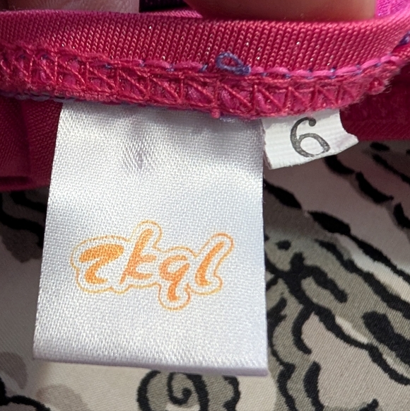 Colorful Girls Gymnastics Leotard Bodysuit Size 6 - Picture 7 of 7